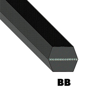 Ремень двусторонний BB 1345 (52,95") Megadyne